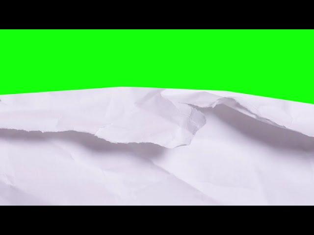 Tearing Paper Effect Chroma Key - Efeito Papel Rasgando Chroma Key