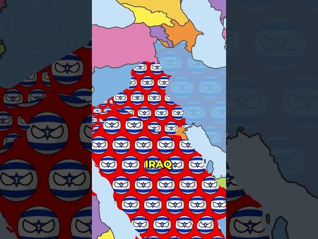 ISRAEL Fought Against 27% of the World! #geography #maps #israel