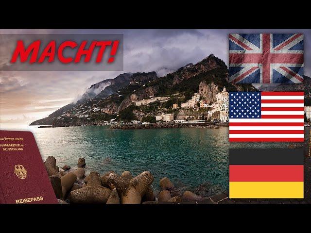 Die MÄCHTIGSTEN REISEPÄSSE der Welt!  - SETTIME!