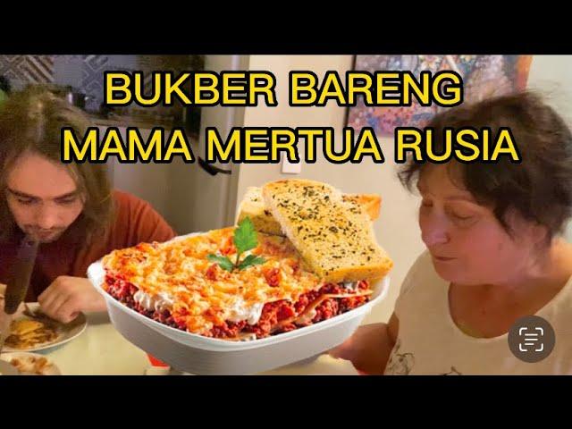 BUKA PUASA BARENG MAMA MERTUA RUSIA | DRAMA MASANG GORDEN KAMAR #vlog #dailyvlog #bule #family