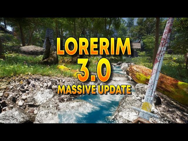 Skyrim Keeps Getting Better - LoreRim 3.0 Overhaul (Review & Gameplay)