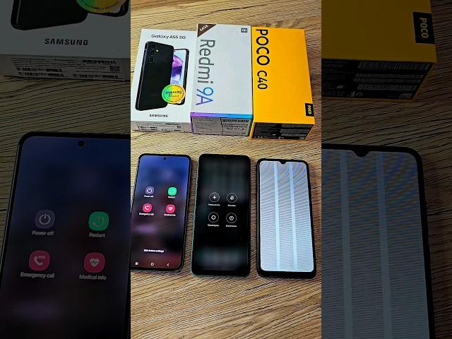 Galaxy vs Poco vs Redmi