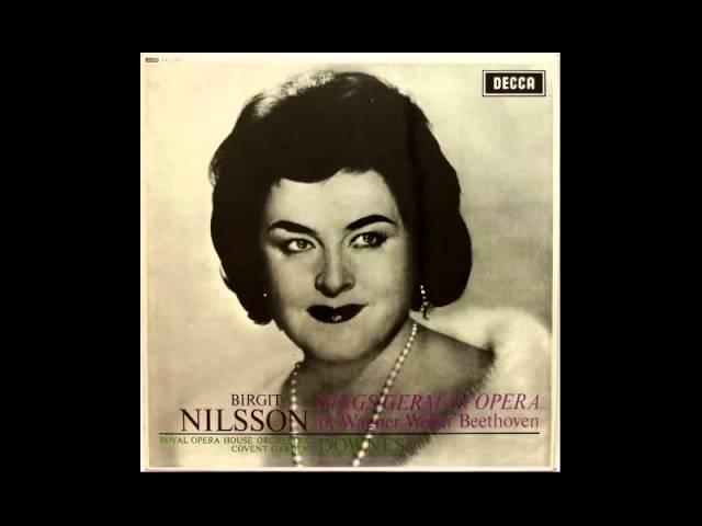 Birgit Nilsson - Abscheulicher, wo eilst Du hin ... - Fidelio - Beethoven 432 Hz