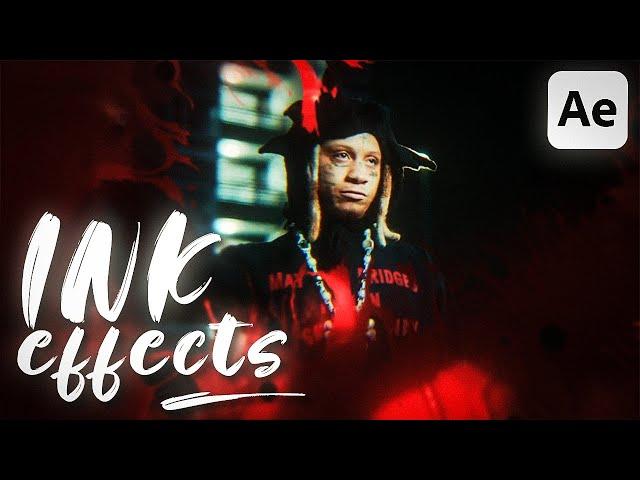 how to create INK SPLASH EFFECT for your Music Video in After effects