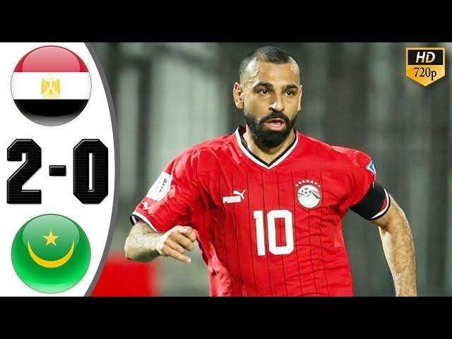 Egypt vs Mauritania 2-0 Highlights & All Goals 2024 HD