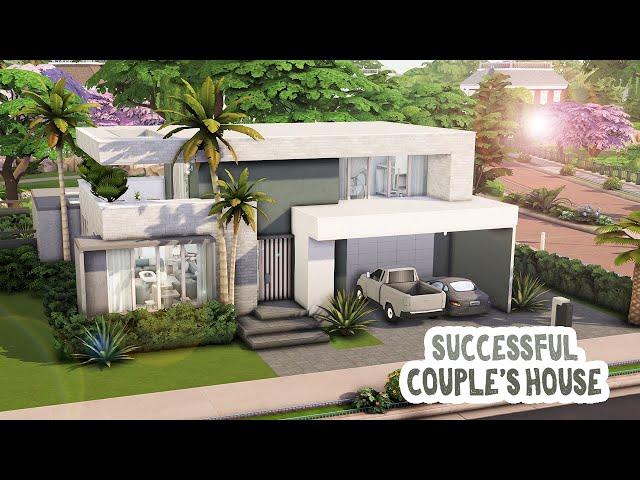 Successful Couple's House || The Sims 4: Speed Build