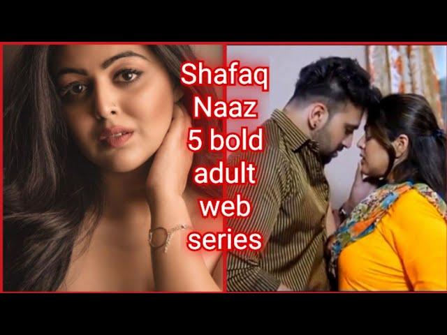 Shafaq naaz top 5 ullu 19+ Web series list |  Shafaq Naaz attractive h@t romance web series list