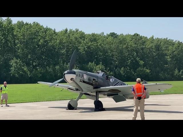 Fully restored Messerschmidt BF 109G-4 start up. What an amazing sound!!!