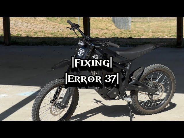 Fixing Error 37 Talaria Sting R MX4 |Galvanic ep.2|