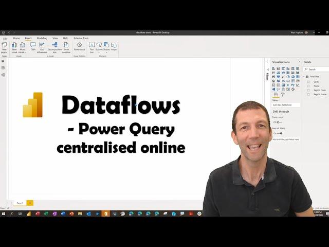 What are dataflows in Power BI?