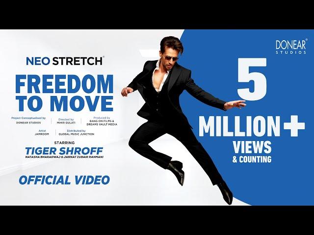 Freedom To Move | Tiger Jackie Shroff for Neo Stretch ft. Natasha Bharadwaj, Jannat Zubair Rahmani