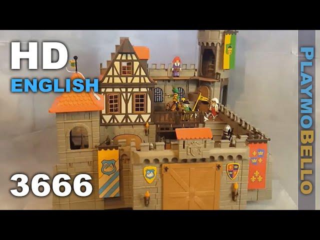 (1993) Playmobil 3666 Knights Grand Castle (Playmobil RARE REVIEW)