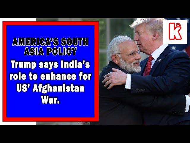 USA's South Asia Policy - India Greater Role To Play In Afghanistan - KnowVids