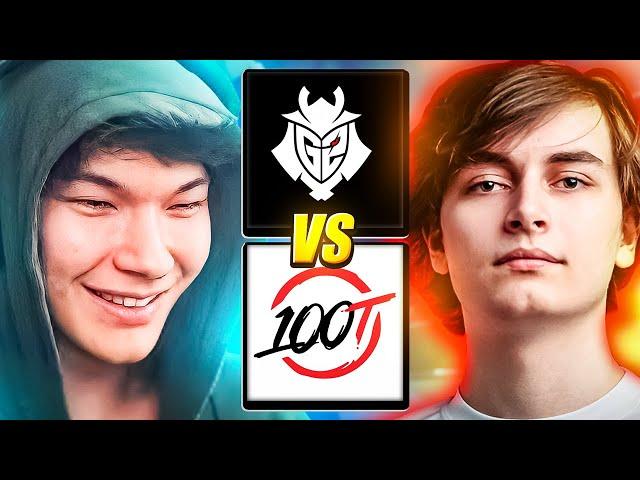 SINATRAA REACTS TO G2 VS 100T...