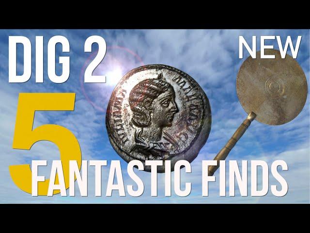 5 FANTASTIC FINDS | TIME TEAM - Dig Two (Oxfordshire) Series 21 - Roman villa