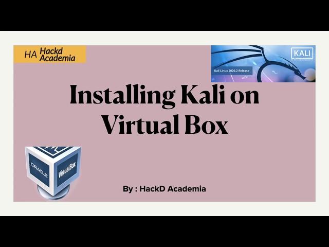 How to Install Kali Linux in VirtualBox (2020) || Step by Step Installation of Kali Linux 2020.2