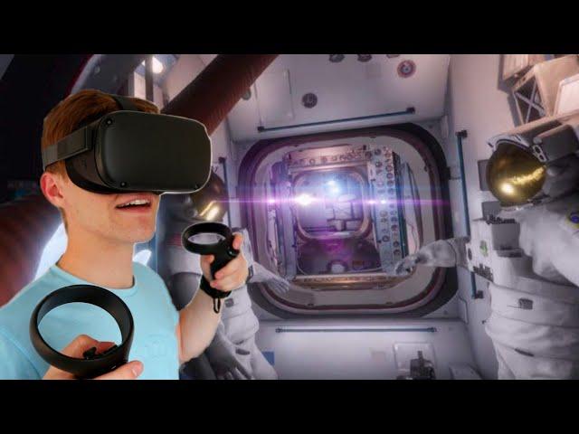 New FREE Oculus Quest Game - NASA's VR Space Simulation - Mission ISS Gameplay / Review