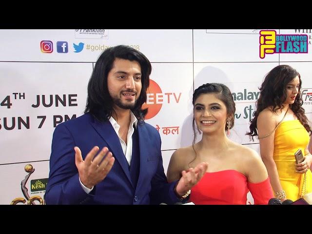 Kunal Jaisingh Aka Omkara With Wife At 11th Gold Awards 2018 - Full Interview