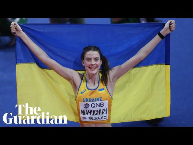 Ukrainian athlete Mahuchikh dedicates gold medal: 'Ukrainians never give up'