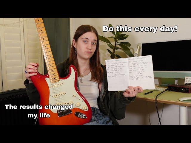 My Guitar Practice Routine - How I Quickly Improved My Guitar Playing!