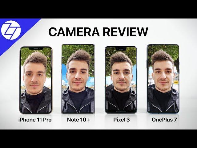 iPhone 11 Pro vs Note 10+ vs Pixel 3 XL vs OnePlus 7 Pro – The ULTIMATE Camera Comparison!