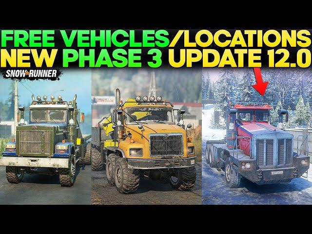 How to Get Free Phase 3 Vehicles in SnowRunner Update You Need to Know