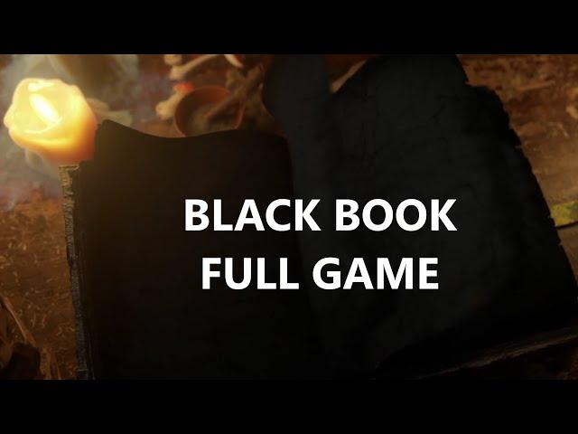 BLACK BOOK FULL GAME Complete walkthrough gameplay - No commentary - SLAVIC TALE BASED CARD RPG
