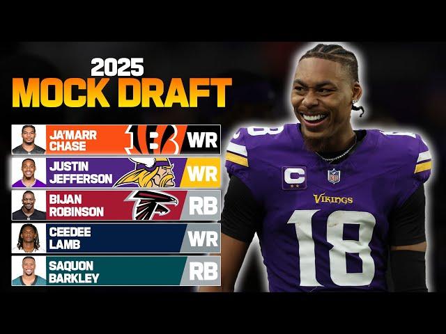 2025 Fantasy Mock Draft WAY TOO EARLY | Fantasy Football