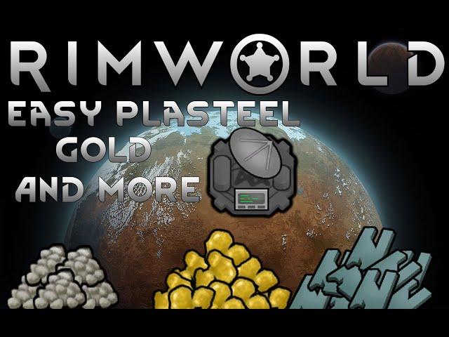 Rimworld Long Range Mineral Scanner Guide - How To Get Plasteel and Gold