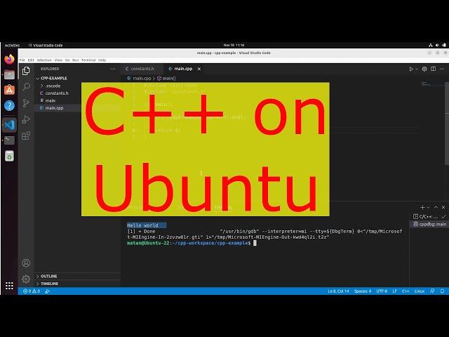 How to Setup Visual Studio Code for C/C++ in Ubuntu 22.04