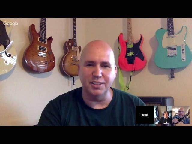 EVH GEAR GUITAR CHAT LIVE ON AIR "New Guitar Dave" with Phillip McKnight 10/7/16