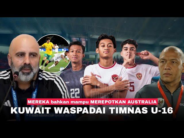 Mereka Bahkan Merepotkan Australia Dengan 10 Pemain Saja, Kuwait Pesimis Bisa Kalahkan Timnas U-16