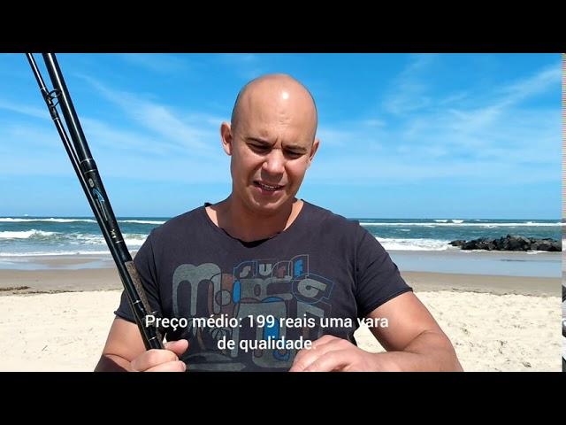 pesca na praia para iniciantes, equipamentos básico!!!