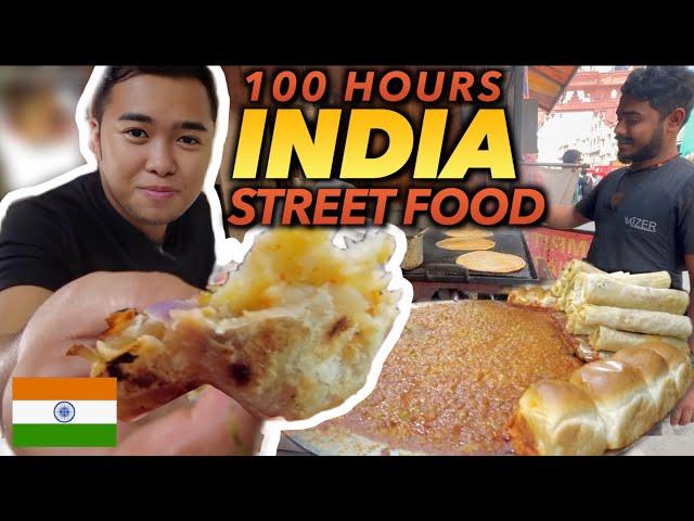 EATING INDIAN STREET FOOD! 30 DAYS IN INDIA  THE ULTIMATE FOOD AND TRAVEL EXPERIENCE