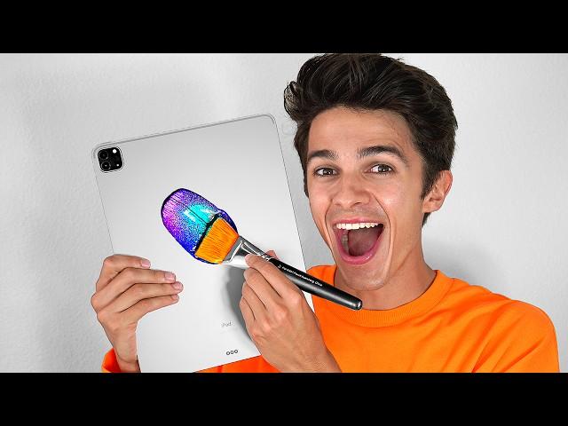 I Surprised Brent Rivera With A Custom iPad Pro Mural!