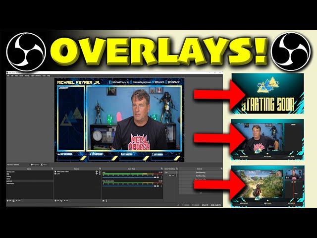 How to install and use overlays in OBS