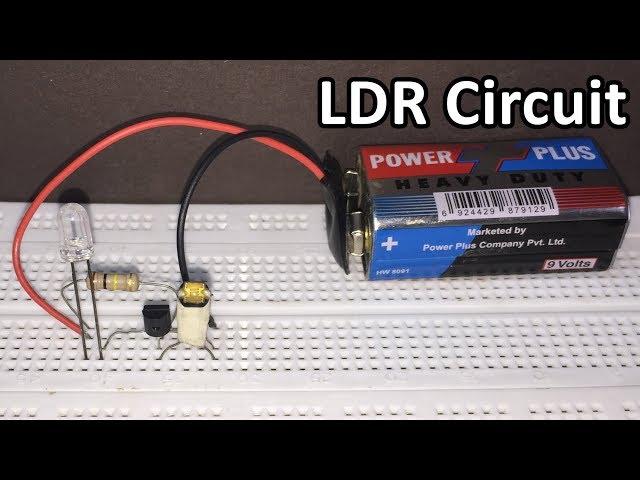 How to make LDR Darkness Sensor Circuit (Simple DIY)