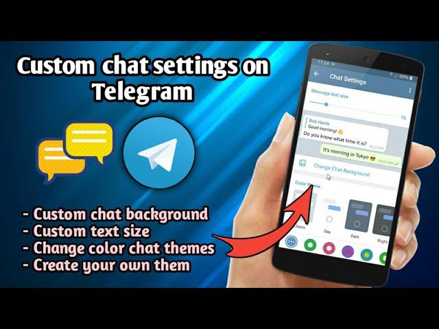 How to custom chat settings on Telegram