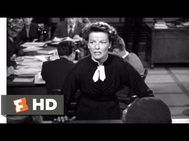 Adam's Rib (1949) - Equality Scene (7/10) | Movieclips