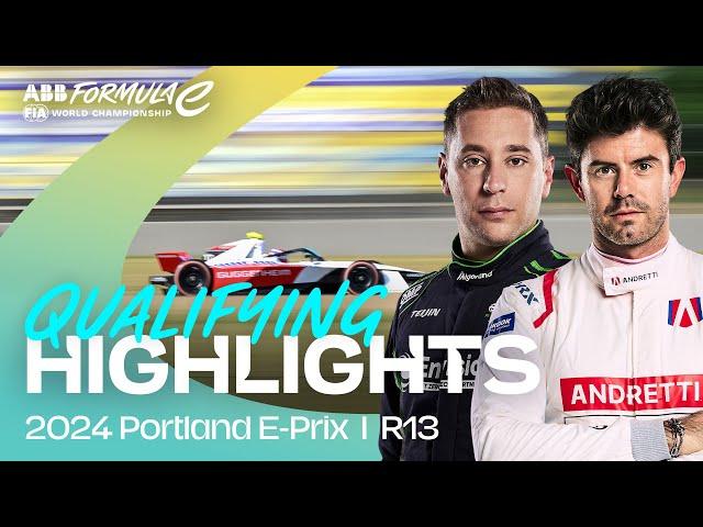 A CRITICAL result for the Championship!  | Round 13 Hankook Portland E-Prix Qualifying Highlights