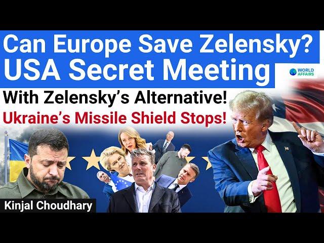 Zelensky To Go? Trump- Secret Meeting! EU To Issue War Bonds! France Nuclear Umbrella! World Affairs