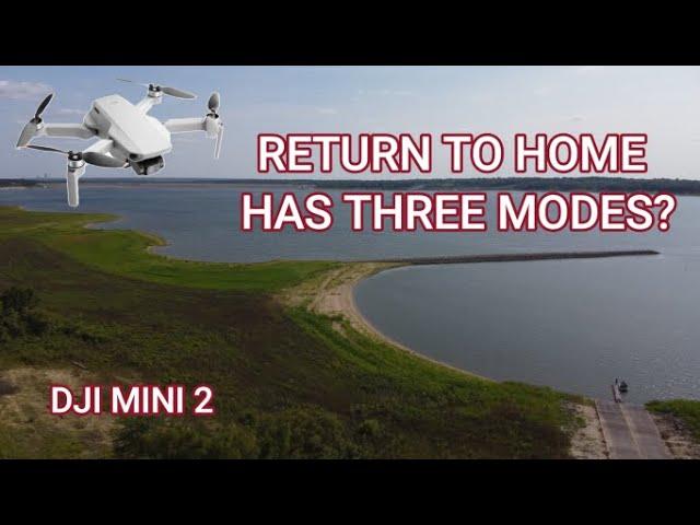 DJI Mini 2 Return to Home / It Has 3 Modes? / Smart, Failsafe, Low Battery Mode / 20 Meter Secret?