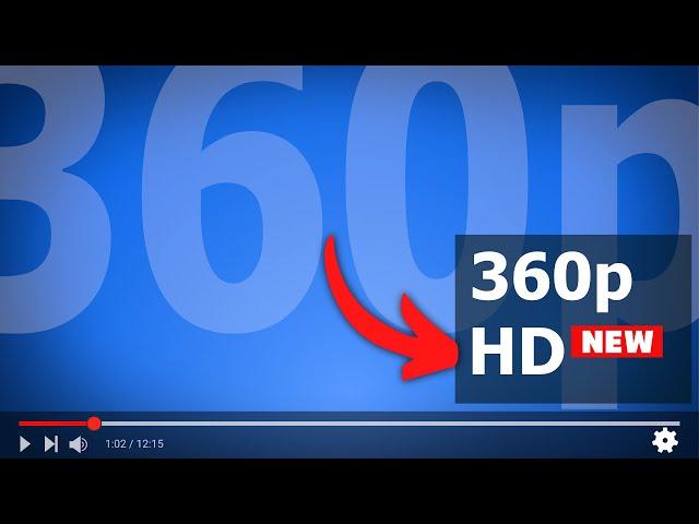 YouTube 360p & 480p problem FIX – 100% solution in 2 mins