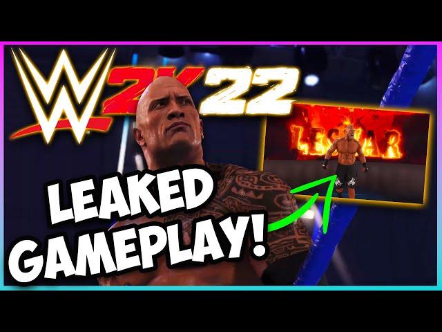 WWE 2K22 LEAKED GAMEPLAY! (NEW Gameplay Trailer Reacts)