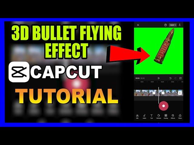 3d Bullet Flying Effect Video | Capcut Tutorial | Pubg Mobile