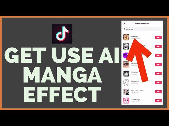 How to Get & Use AI Manga Effect on TikTok 2023?