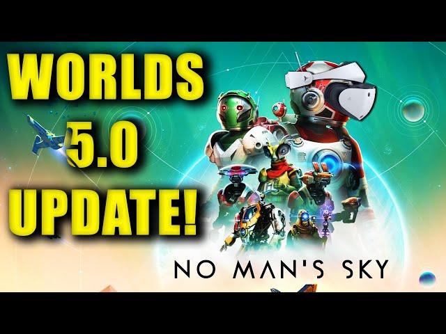 NO MAN'S SKY | WORLDS UPDATE | PSVR2 First Impressions Livestream