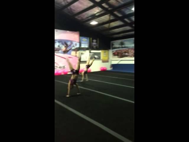 Demon & Wiki tumbling - EOD Allstars tumbling training