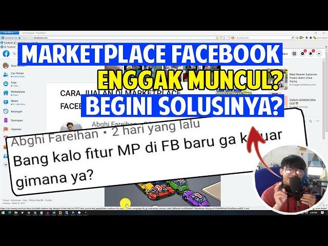 MARKETPLACE FACEBOOK TIDAK MUNCUL DI AKUN FACEBOOK BARU ? ( UPDATE MATERI 2021 )