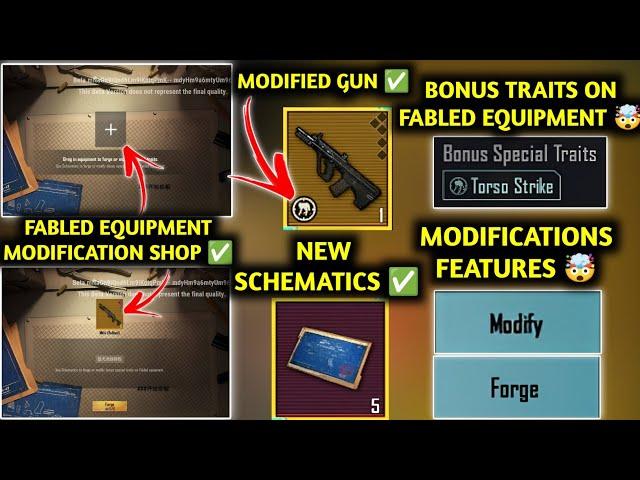 METRO ROYALE CHAPTER 21 :- NEW FABLED EQUIPMENT MODIFICATION SHOP  NEW ITEM SCHEMATICS 